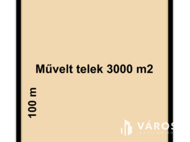 Kőröshegyi panorámás művelt telek eladó.
