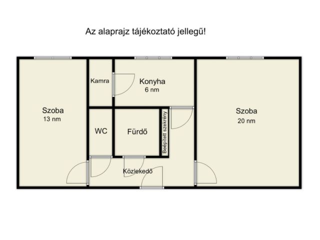 Kiadó egy panel lakás a Kazinczy-lakótelepen