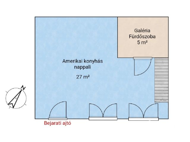 Eladó kettő az egyben modern garzonlakások az Operánál